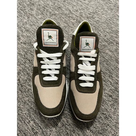 Inkerman New York - Green and white Sneaker / size 40 / NWOB - Picture 1 of 7